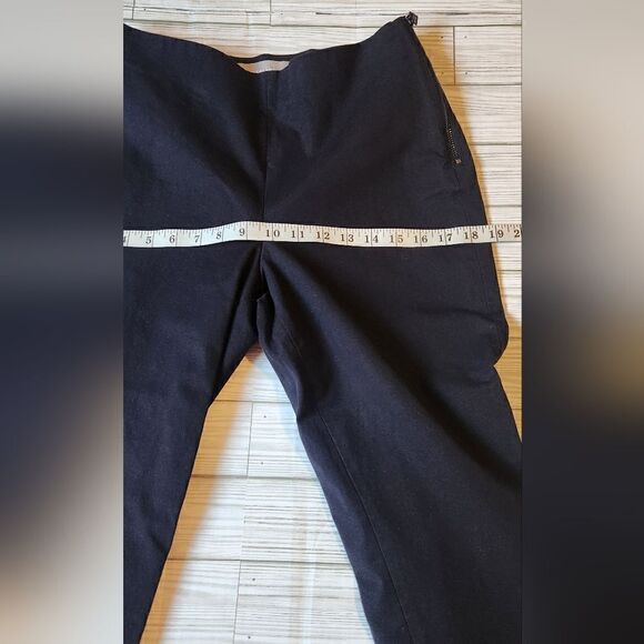Everlane The Side-Zip Cotton Stretch Black Work Pants Size 6 - Picture 13 of 16